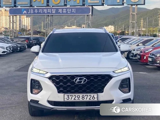 Hyundai Santa Fe TM 2020 Белый из Кореи