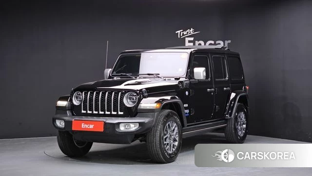 Jeep Wrangler (JL) 2022 Черный из Кореи