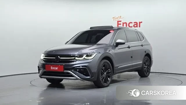 Volkswagen Tiguan Allspace 2022 Серый из Кореи