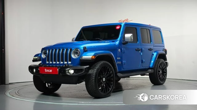 Jeep Wrangler (JL) 2022 Синий из Кореи