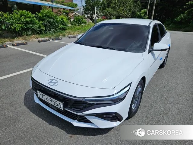Hyundai The New Avante (CN7) 2024 Белый из Кореи