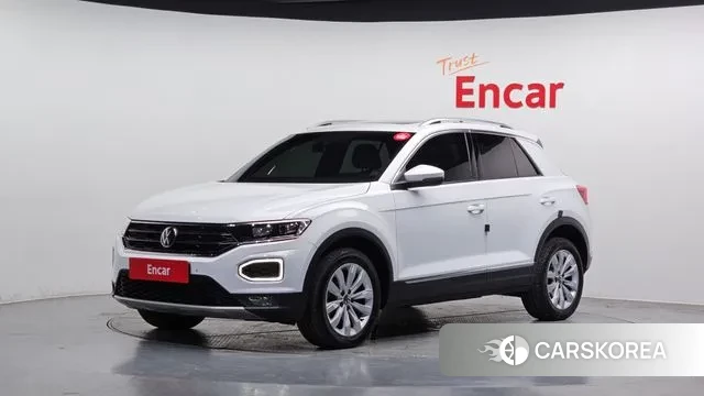 Volkswagen T-Roc 2021 Белый из Кореи
