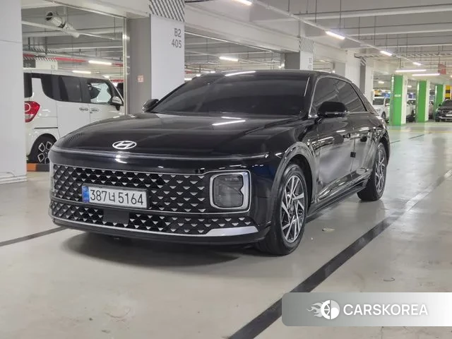 Hyundai Grandeur Hybrid (GN7) 2023 Черный из Кореи