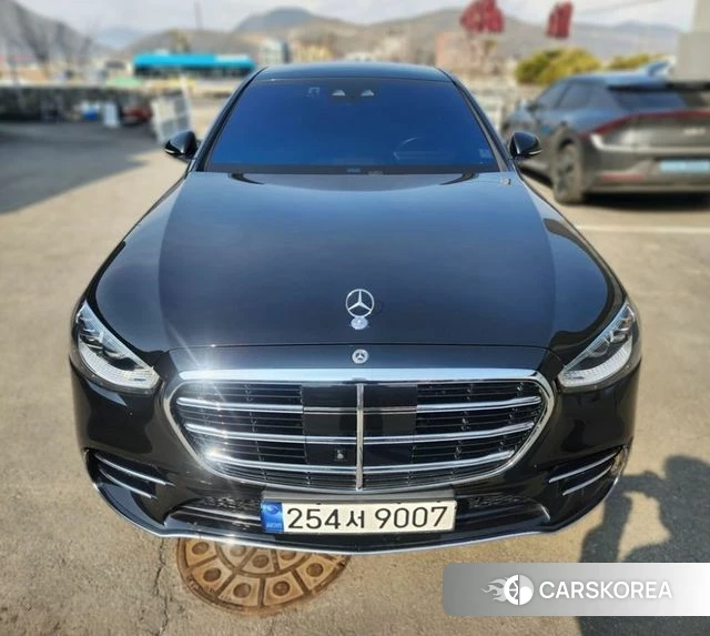Mercedes-Benz S-Class W223 2023 Черный из Кореи