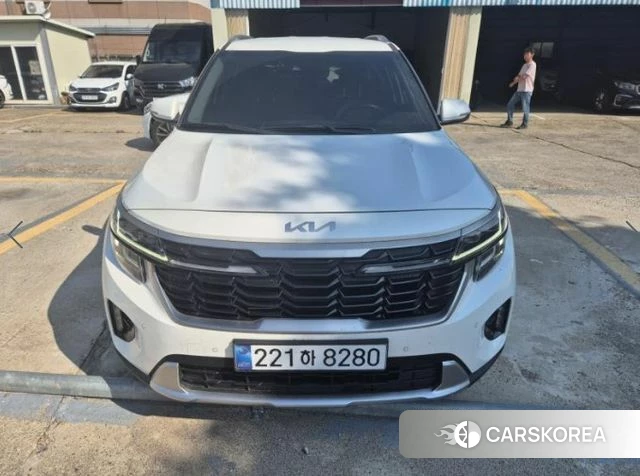 Kia The New Seltos 2024 Белый из Кореи