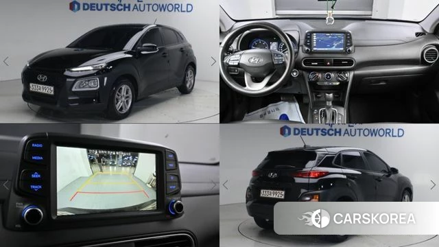 Hyundai Kona 2018 Черный из Кореи