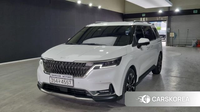 Kia Carnival 4th generation 2023 Белый из Кореи