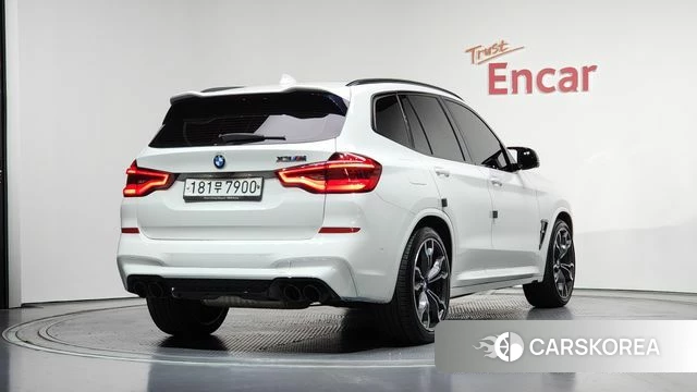BMW X3M (G01) 2020 Белый из Кореи