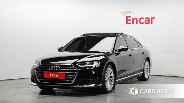 Audi A8 (D5) 2021 Черный из Кореи