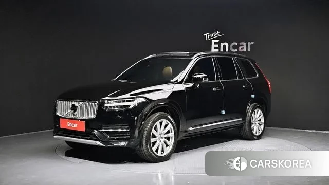 Volvo XC90 second Generation 2018 Черный из Кореи