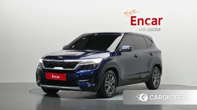 Kia Seltos 2019 Синий из Кореи