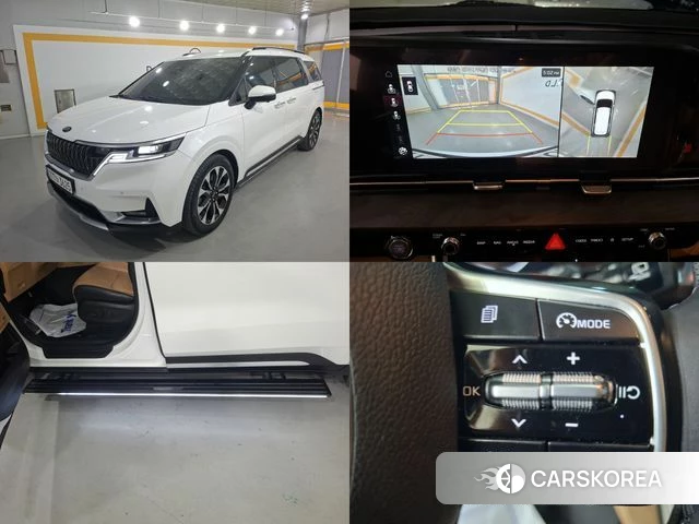 Kia Carnival 4th generation 2021 Белый из Кореи