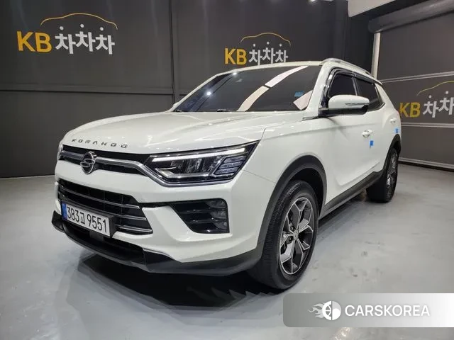 Ssangyong Beautiful Korando 2020 Белый из Кореи