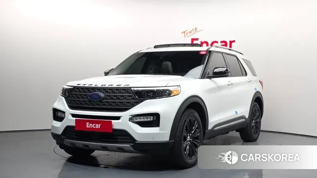 Ford Explorer 6th Generation 2021 Белый из Кореи