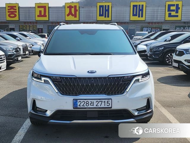 Kia Carnival 4th generation 2021 Белый из Кореи