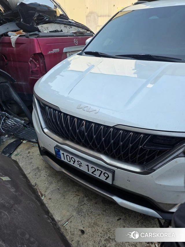 Kia Carnival 4th generation 2023 Белый из Кореи