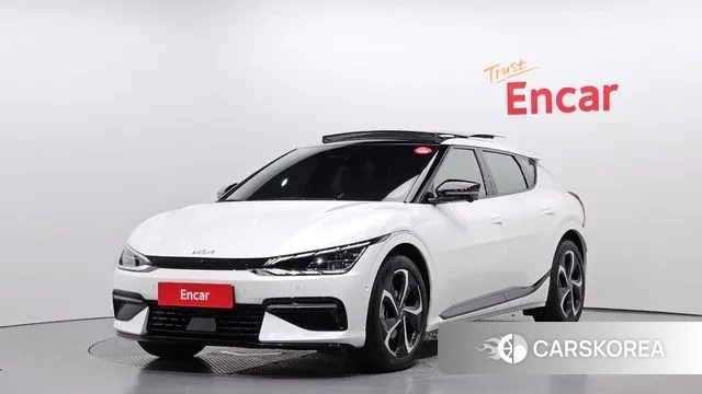 Kia EV6 2022 Белый из Кореи