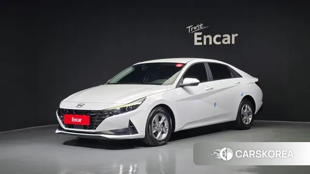 Hyundai Avante (CN7) 2020 Белый из Кореи