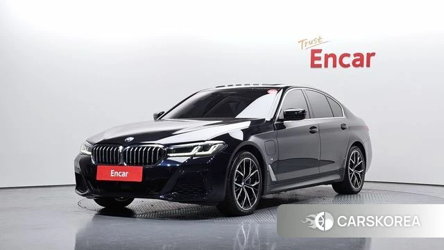 BMW 5 Series (G30) 2021 Синий из Кореи