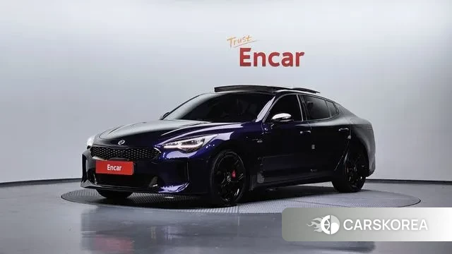 Kia Stinger 2018 Синий из Кореи