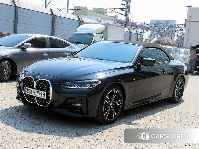 BMW 4 Series (G22) 2023 Черный из Кореи