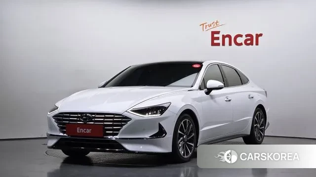 Hyundai Sonata Hybrid (DN8) 2022 Белый из Кореи