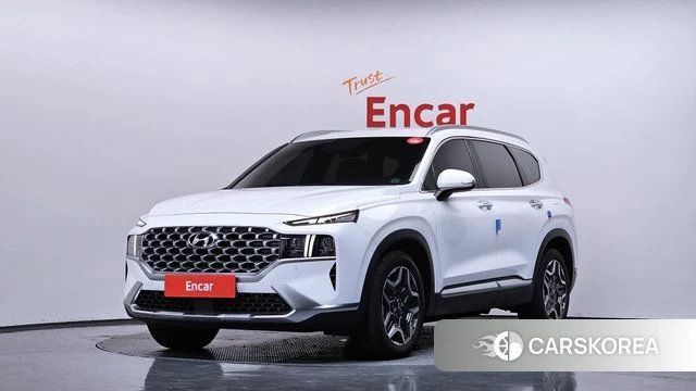 Hyundai The New Santa Fe 2021 Белый из Кореи