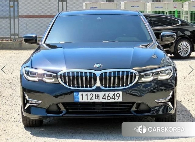 BMW 3 Series (G20) 2022 Черный из Кореи