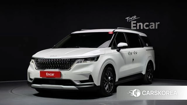 Kia Carnival 4th generation 2023 Белый из Кореи