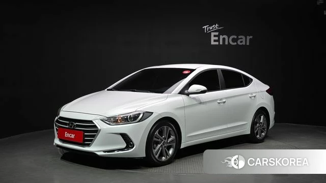 Hyundai Avante AD 2018 Белый из Кореи