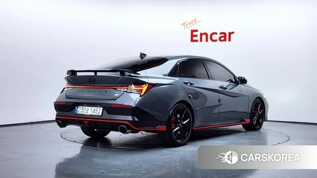 Hyundai The New Avante (CN7) 2024 Серый из Кореи