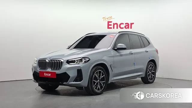 BMW X3 (G01) 2022 Серебряный из Кореи