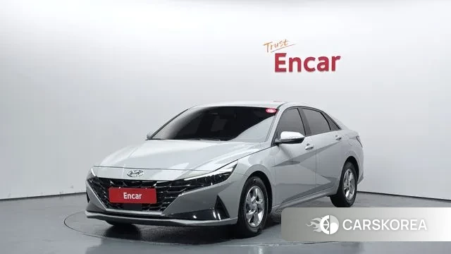 Hyundai Avante (CN7) 2020 Серебряный из Кореи