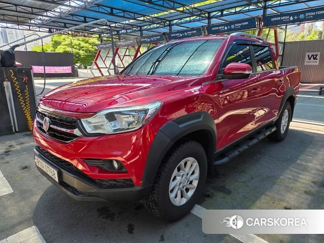 Ssangyong Rexton Sports 2019 Красный из Кореи