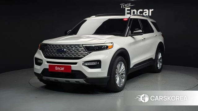 Ford Explorer 6th Generation 2019 Белый из Кореи
