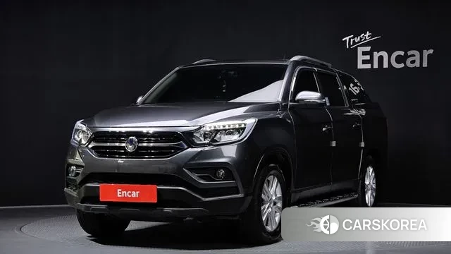 Ssangyong Rexton Sports 2018 Серый из Кореи