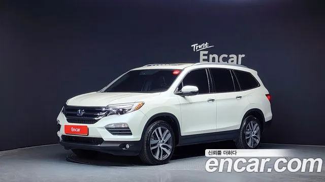 Honda Pilot 3rd generation 2018 Белый из Кореи