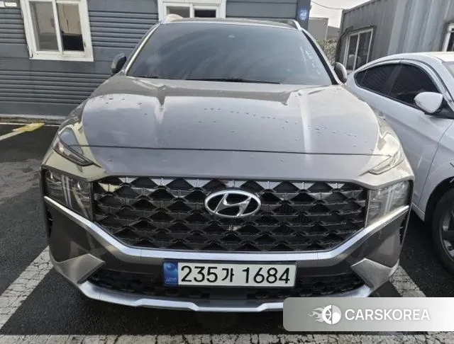 Hyundai The New Santa Fe 2021 Серый из Кореи