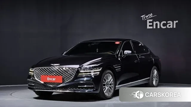 Genesis G80 (RG3) 2021 Черный из Кореи