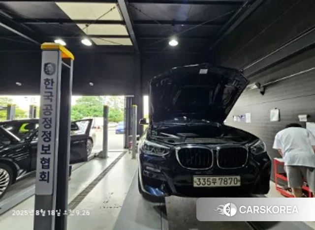 BMW X3 (G01) 2019 Черный из Кореи