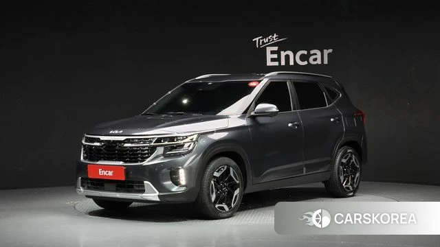 Kia The New Seltos 2022 Серый из Кореи