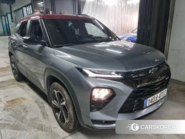 Chevrolet (GM Daewoo) Trailblazer 2021 Серый из Кореи