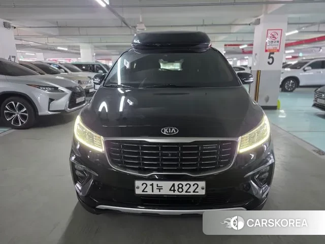 Kia The New Carnival 2019 Черный из Кореи