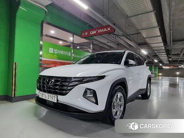 Hyundai Tucson (NX4) 2021 Белый из Кореи