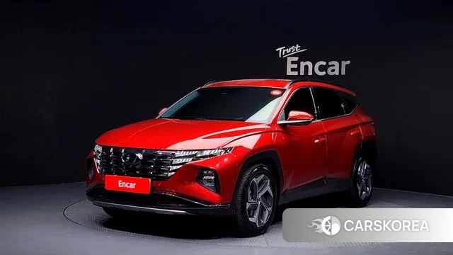 Hyundai Tucson (NX4) 2020 Красный из Кореи