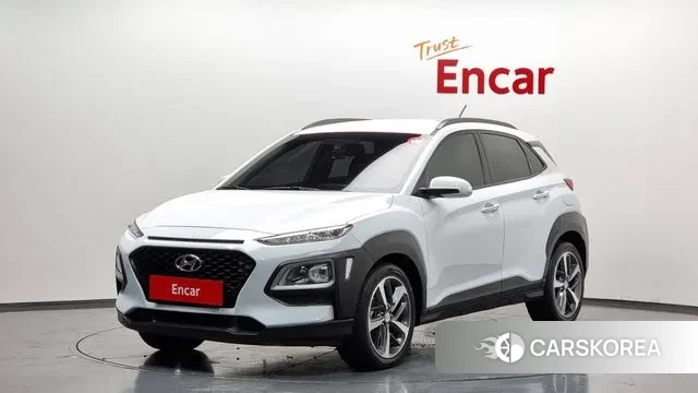 Hyundai Kona 2018 Белый из Кореи