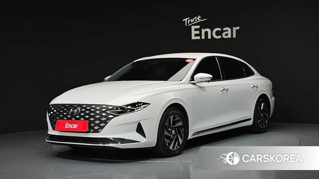 Hyundai The New Grandeur IG Hybrid 2022 Белый из Кореи