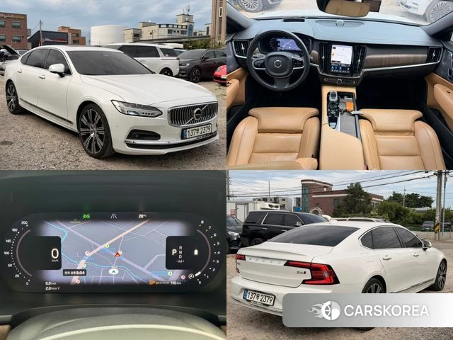 Volvo S90 2021 Белый из Кореи