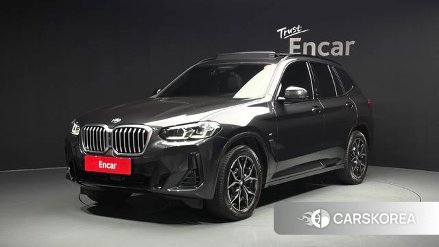 BMW X3 (G01) 2023 Серый из Кореи