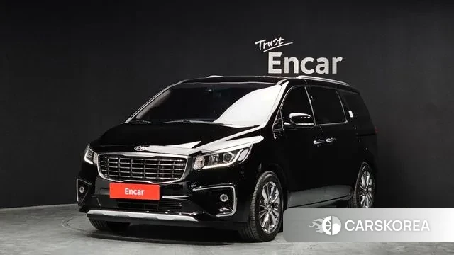 Kia The New Carnival 2020 Черный из Кореи